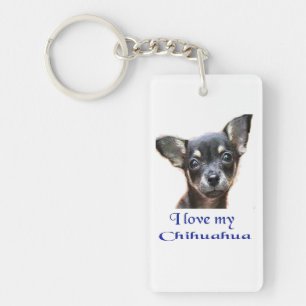 I love my Chihuahua Key Ring