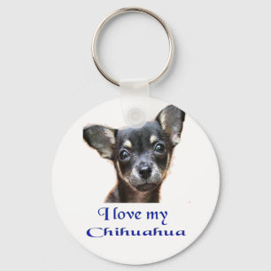 I love My Chihuahua Key Ring