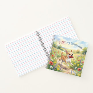 I Love My Chihuahua Notebook