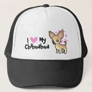 I Love My Chihuahua (smooth coat) Trucker Hat