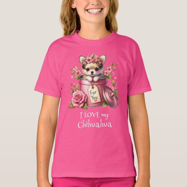 I LOVE my Chihuahua T-Shirt (Front)