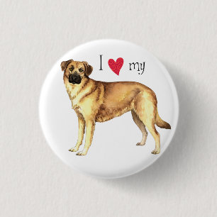 I Love my Chinook 3 Cm Round Badge
