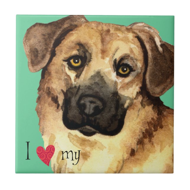 I Love my Chinook Tile (Front)
