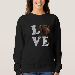I Love My Chocolate Lab Labrador Retriever Dog Tee