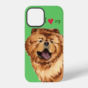 I Love my Chow iPhone 12 Case