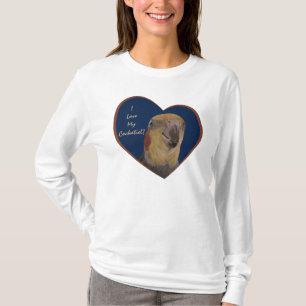 I Love My Cockatiel! Heart T-Shirt