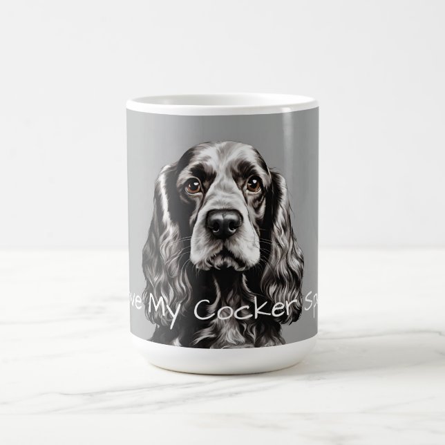 I love my Cocker Spaniel Coffee Mug (Center)