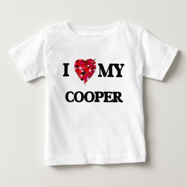 I love my Cooper Baby T-Shirt (Front)