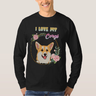 I Love My Corgi Active T-Shirt
