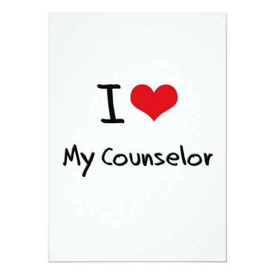 I love My Counsellor Card