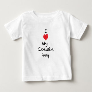 I love My Cousin Customisable Baby Shirt
