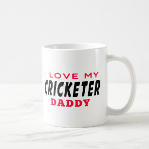 I Love My Cricketer Daddy Coffee Mug