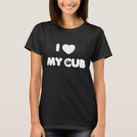 I love My Cub Heart Paw