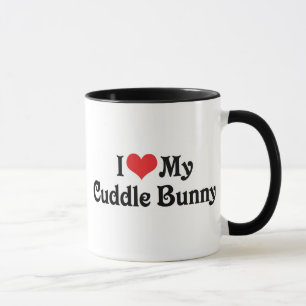 I Love My Cuddle Bunny Mug