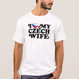 I Love My Czech Wife T-Shirt