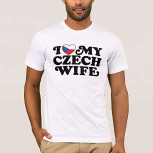 I Love My Czech Wife T-Shirt