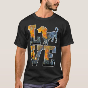 I Love My Dachshund Funny Dog Lover T-Shirt