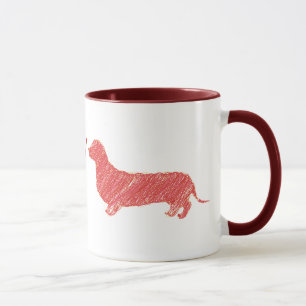 I Love My Dachshund Mug
