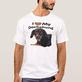I love My Dachshund T-Shirt