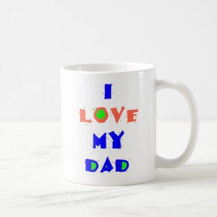 I Love My DAD Mug