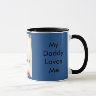I Love My Daddy Babyface Mug