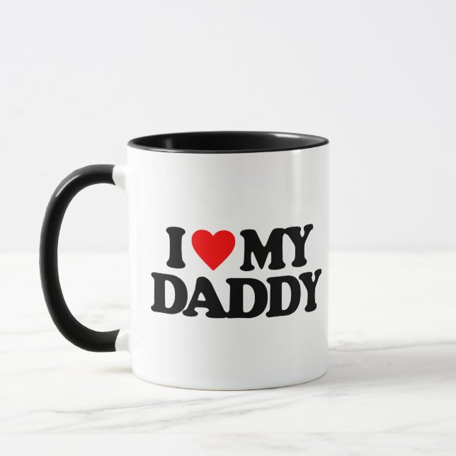 I LOVE MY DADDY MUG (Left)