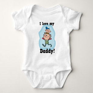 I Love my Daddy t-shirt Baby Bodysuit