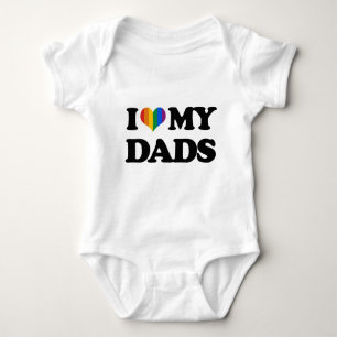I love my dads baby bodysuit