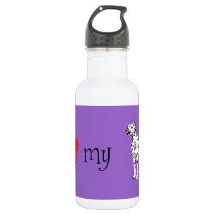 I Love my Dalmatian 532 Ml Water Bottle