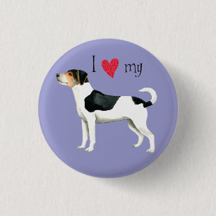 I Love my Danish-Swedish Farmdog Button
