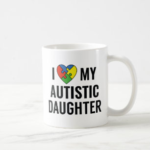 I Love My Daughter Coffee Mug