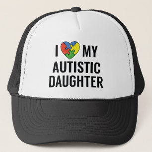 I Love My Daughter Trucker Hat