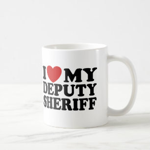 I Love My Deputy Sheriff Coffee Mug