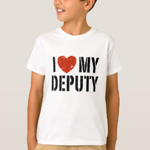 I Love My Deputy T-Shirt