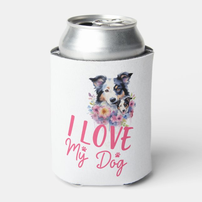 I love my Dog Can Cooler (Can Front)
