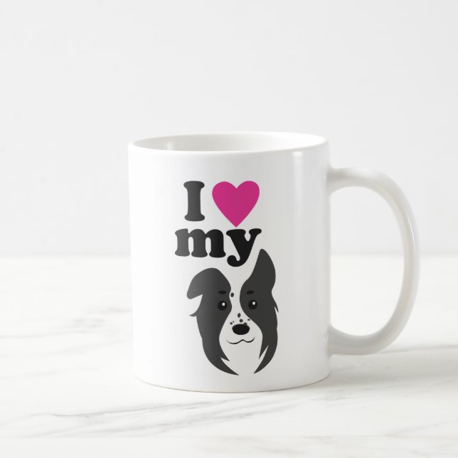 I Love My Dog! Coffee Mug (Right)