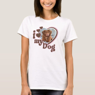 I Love My Dog Custom T-Shirt