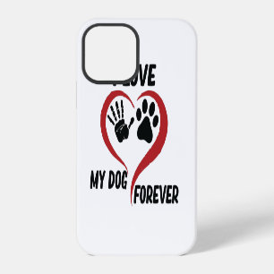 I love my dog throw pillow iPhone 12 pro case