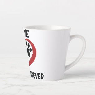 I love my dog throw pillow latte mug