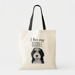 I love my Doodle Tote Bag