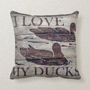 I love my ducks - pillow