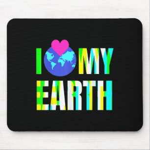 I Love My Earth -environmental Protection Mouse Pad