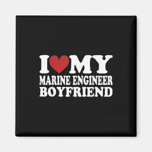 I Love My Engineer Boyfriend Funny Girlfriend Vale Magnet