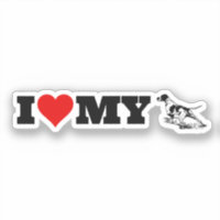 I Love My English Pointer