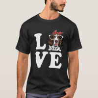 I Love My English Springer Spaniel Bandana Dog Lov