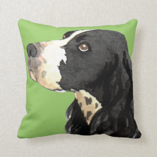 I Love my English Springer Spaniel Cushion
