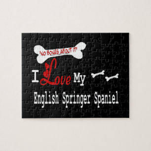 I Love My English Springer Spaniel Jigsaw Puzzle