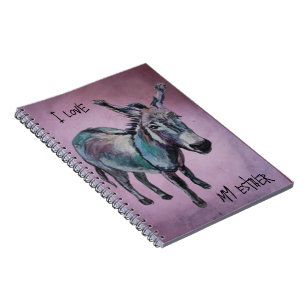 I Love my Esther purple Notebook