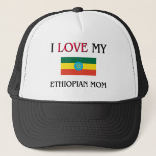 I Love My Ethiopian Mum Trucker Hat