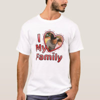 I Love My Family Custom Personalised Photo